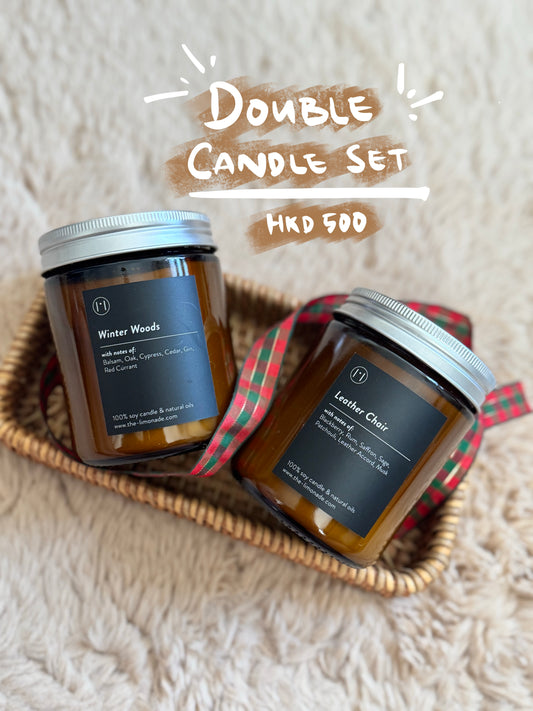 Double Candle Set